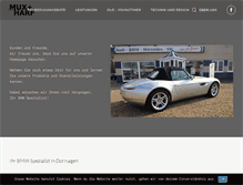 Tablet Screenshot of mux-harf.de